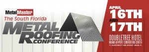 The South Florida Metal Roofing Conference logo