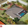 metal roofing red roof