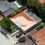 Miami metal roof in orange