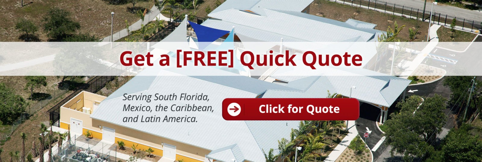 Get a quote for metal roof