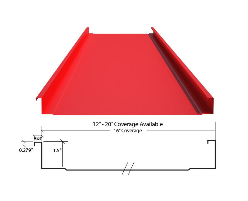 1.5 Mechanichal Seam Flat Offset
